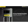 Cargador de baterías Nitecore Ci12 cargador USB universal para Li‑Ion, NiCd, NiMH, entrada 3A 5/9/12V, carcasa de plástico