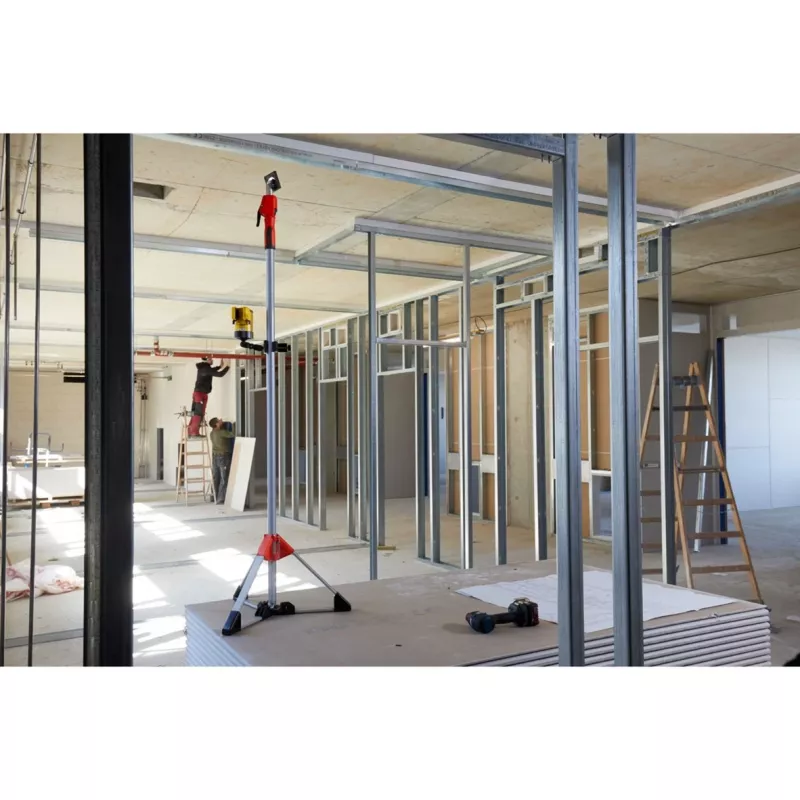Trípode de obra Bessey STE-BS trípode ligero de altura ajustable para uso en obra