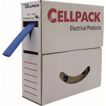 Cellpack GmbH Tubo termorretráctil en dispensador 10m SB 6.4-3.2 az (127060)
