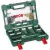 Juego de brocas / puntas V-Line TIN, 91 piezas, juego de brocas y puntas (Verde)