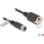 Cable de red DeLOCK M12 80454 RJ45 Cat5e 3 m negro