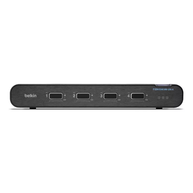 Belkin 4P Sngl Head DP/HDMI a DP/HDMI Video Secure DT KVM Switch PP4.0 (F1DN104KVM-UN-4)