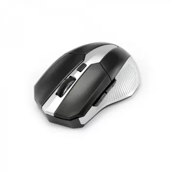 Ratón SBOX WM-9017BS negro/plata USB