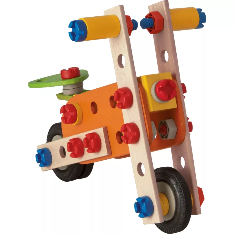 Constructor autobús de dos pisos, juguete de construcción 85 piezas