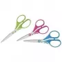 Tijeras de oficina WEDO 975 5010 — universales corte recto hojas de acero inoxidable, 130 mm, azul/blanco