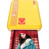 Impresora Kodak Mini 3 Square Retro Pass Photo Printing Technology amarilla
