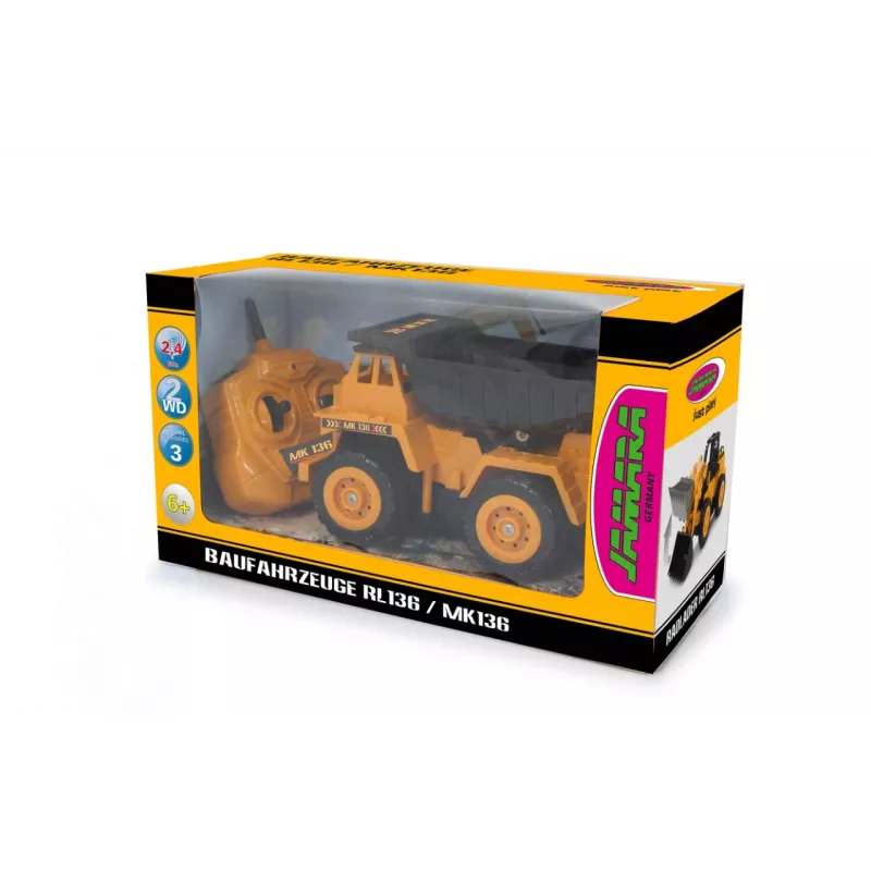 Jamara Kipplaster MK136 1:36 2,4 GHz - camión volquete - 1:36 - niños - 6 años - 320 g (410151)