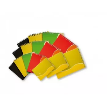 Cuaderno con espiral SMLT, A7, 50 hojas, cuadriculado