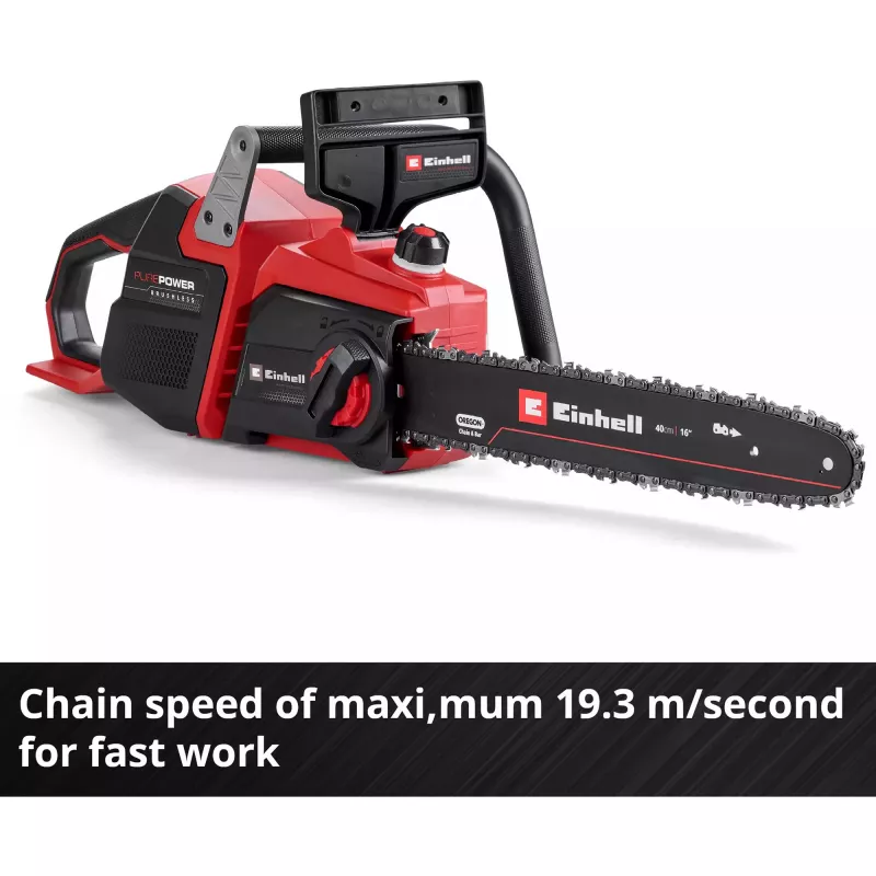 Motosierra a batería EINHELL GP-LC 36/40 Li BL-Solo 36V (2x18V) rojo/negro — sin batería ni cargador
