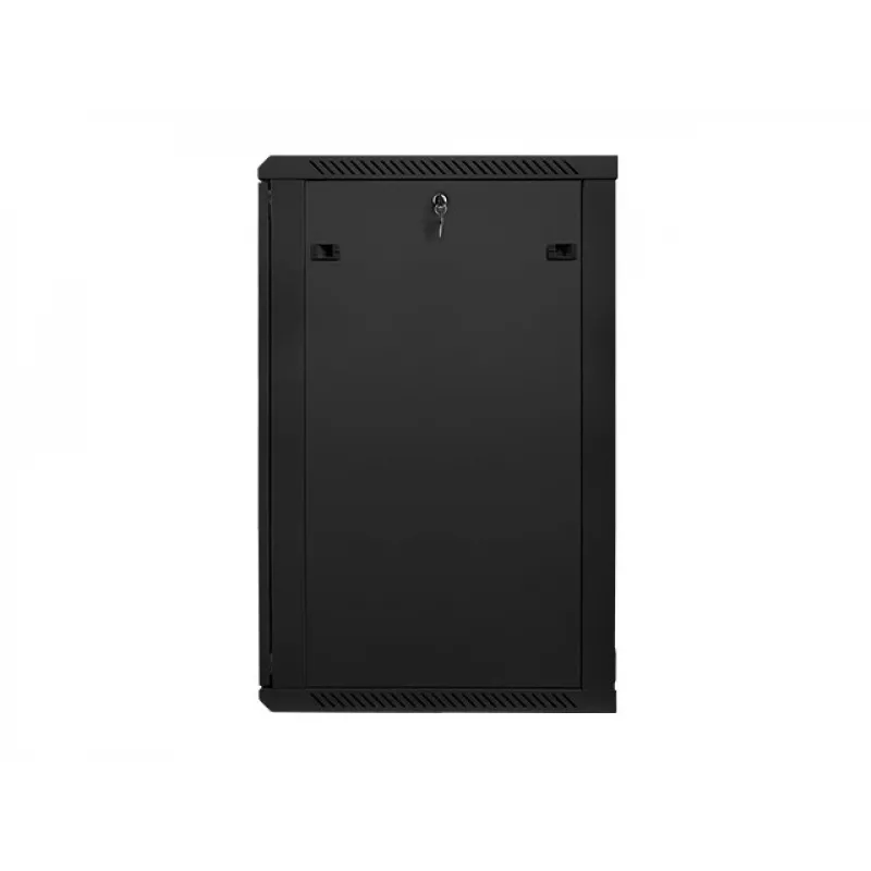 Armario de instalación de pared Lanberg 19'' 22U 600x600mm negro (puerta de cristal)