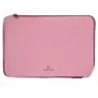 Doble funda protectora Lapt 13-14IN rosa