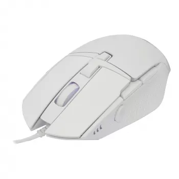 Ratón Baracuda BGM-051 Raptor blanco USB