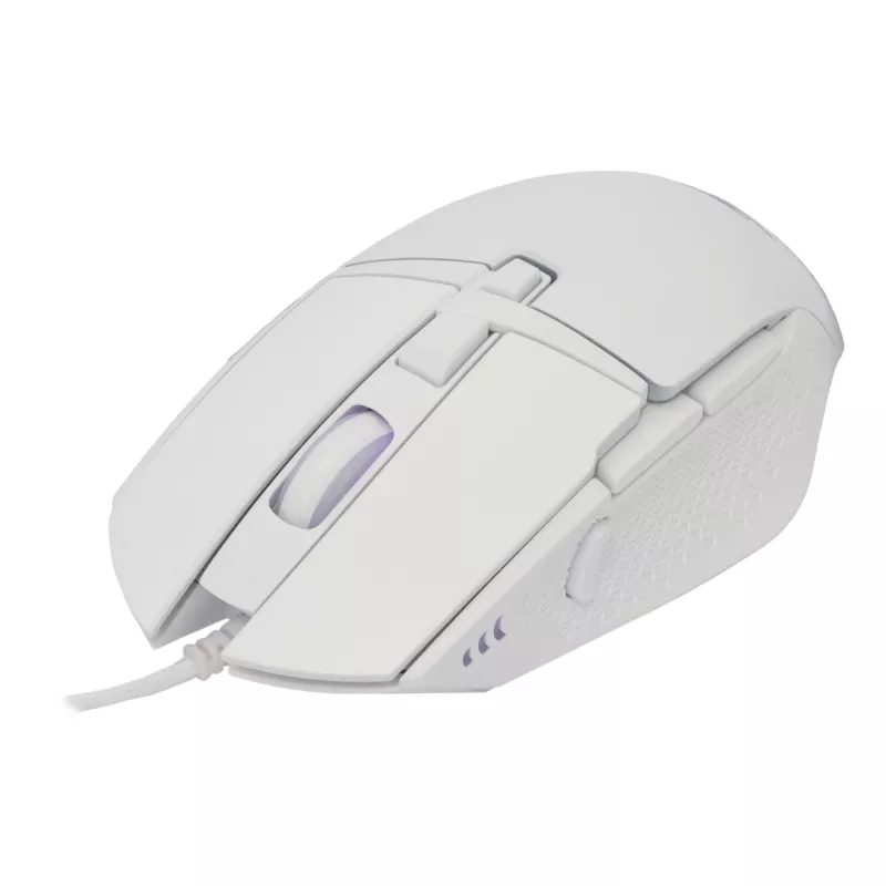 Ratón Baracuda BGM-051 Raptor blanco USB