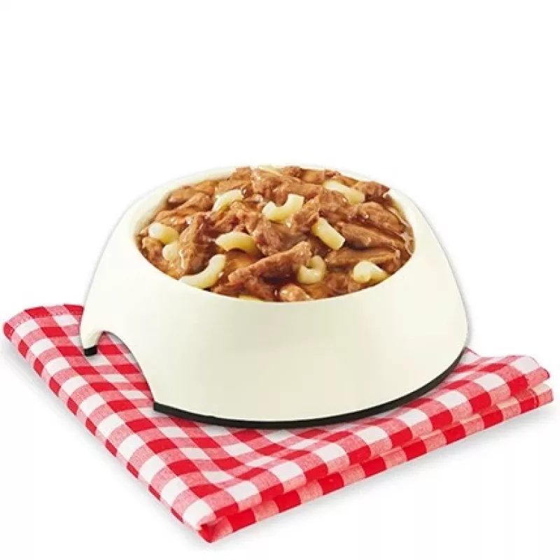 STUZZY Sfilaccetti ternera con pasta - Comida húmeda para perros - 100 g