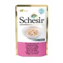 SCHESIR en gelatina pollo con jamón - Comida húmeda para gatos - 50 g