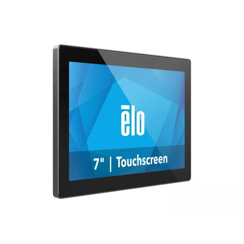 Elo 0704LS, 17,8 cm (7''), Projected Capacitive, 10 TP, USB-C, Kit, monitor táctil gris oscuro, diagonal de pantalla: 17,8 cm (7''), Projected Capacitive, 10 puntos, resolución: 1280 x 800 Pi
