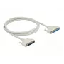Cable serie DeLOCK 86883 beige 2 m D-Sub 37 pines