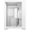 Caja de PC DeepCool CG530 WH Midi Tower – ATX/Micro ATX/ITX, cristal templado, 2 bahías de 3,5