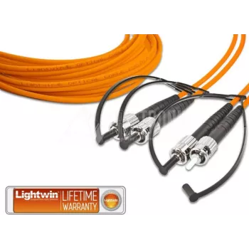 Cable de fibra óptica Lightwin LDP-50 ST-ST 3.0 OM2 3 m Naranja (LDP-50 ST-ST 3.0 OM2)