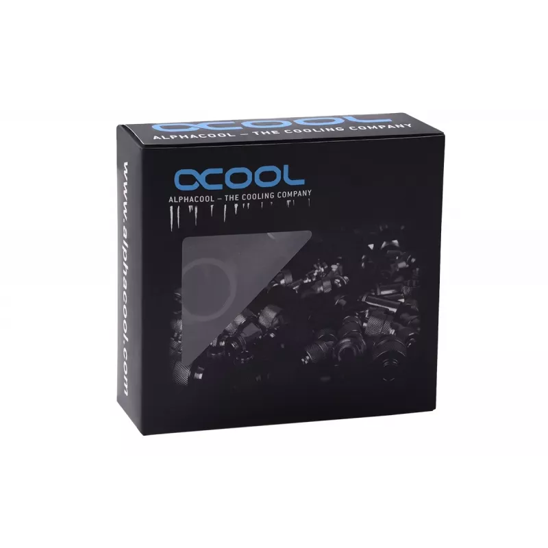 Fitting Kit Alphacool 17477 Latón Negro 23 mm de altura 2,6 cm de diámetro