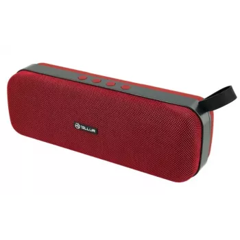 Altavoz portátil Tellur Altavoz Bluetooth Loop 10W Rojo