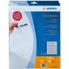HERMA 7698 Fotophan fundas para diapositivas 5x5, 10 hojas, transparente/mate