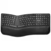 Kensington ProFit Ergo Teclado inalámbrico FR, tamaño completo (100%), con cable e inalámbrico, RF inalámbrico + USB, AZERTY, negro