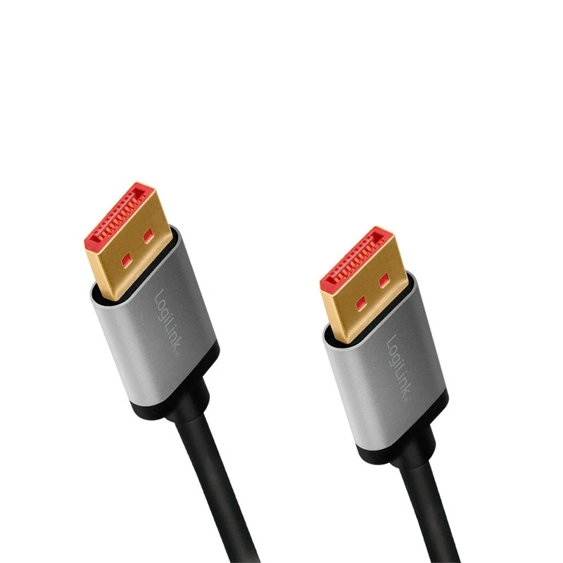 Cable DisplayPort LogiLink CDA0105 2 m Negro Gris