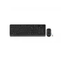 Conjunto de teclado y ratón inalámbricos A4Tech Fstyler FG1012, negro
