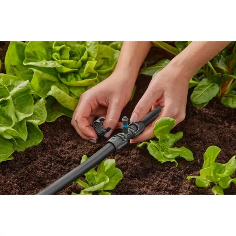 Conector Gardena 13206-20 para sistema de riego por goteo plástico