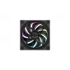 DeepCool FL12R 3-in-1 ventiladores de caja de 120 mm (3 uds.), Reverse, PWM de 4 pines, 500-2150 rpm, FDB, negros