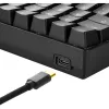 SKILLER SGK50 S4, teclado gaming negro, distribución IT, Kailh Red