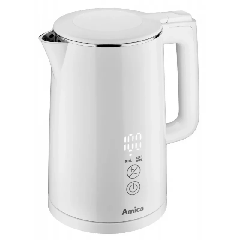 Hervidor eléctrico AMICA 1,5 L 2200 W plata