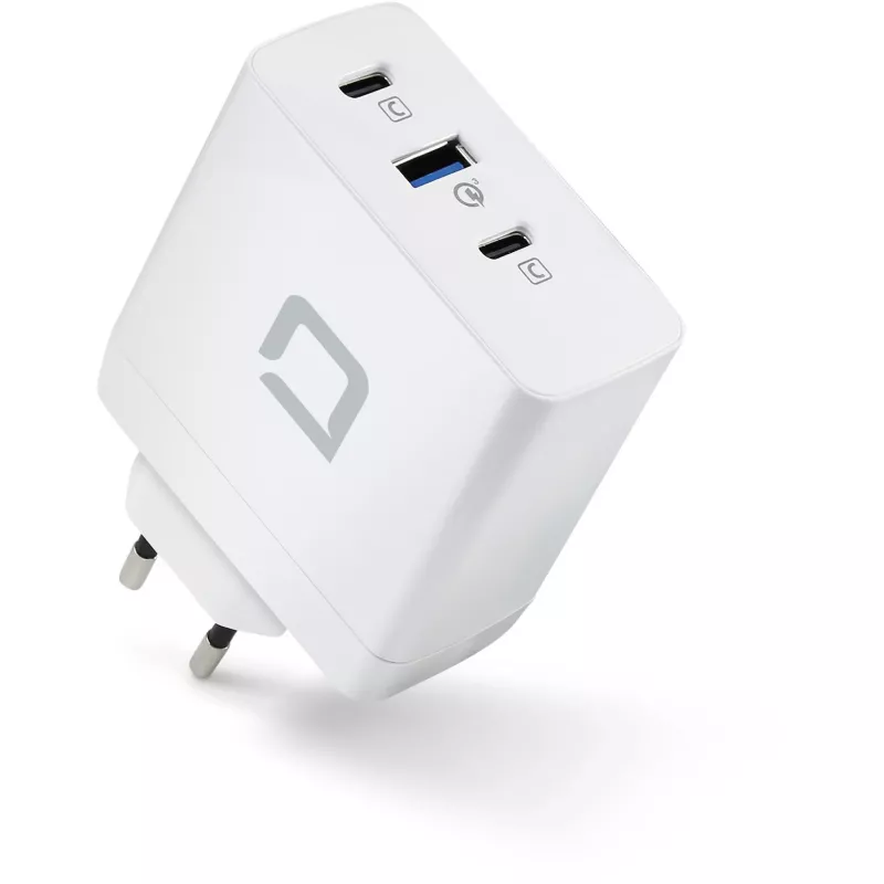 Cargador DICOTA D31983 para dispositivos móviles y portátiles, blanco, carga rápida por CA, inductivo