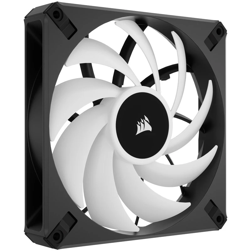 Corsair iCUE AF140 RGB ELITE CO-9050156-WW ventilador de caja, PWM, 140 mm, (2 uds.) con controlador RGB, negro