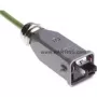 Conector Harting Han® 3 A RJ45, recto polos: 4 Han® 3 A RJ45 gris 09 45 115 1100 1 ud. (09 45 115 1100)
