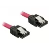 Cable SATA DeLOCK 82677 0,5m rojo