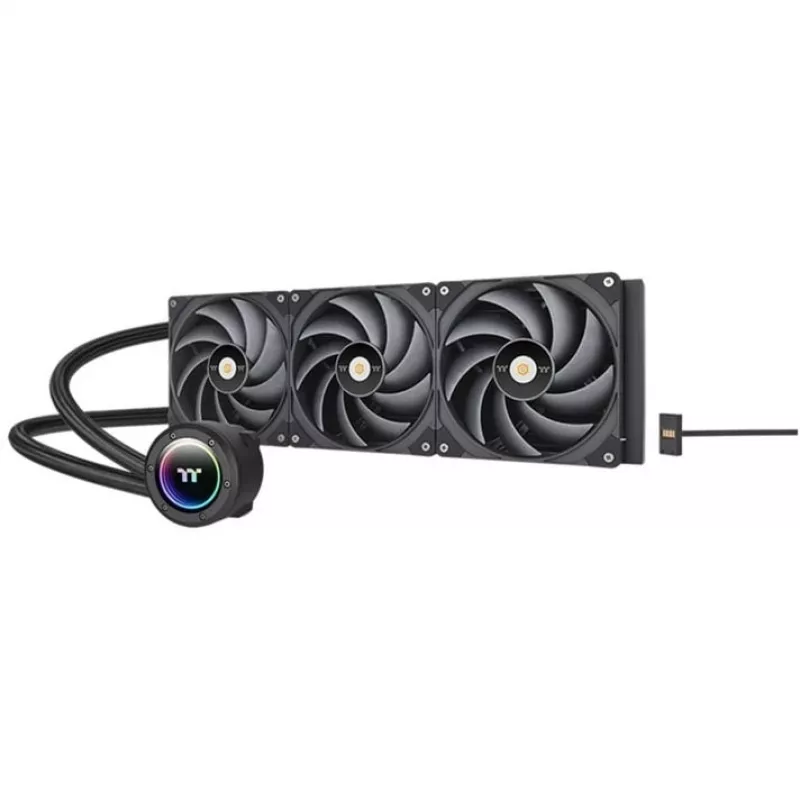Refrigeración líquida todo en uno Thermaltake CL-W401-PL14BL-A 14 cm Negro