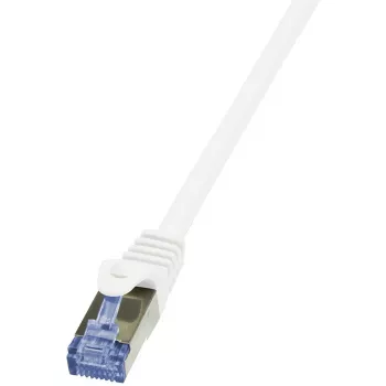 Cable de red LogiLink 10 m Cat.6A RJ-45 S/FTP blanco