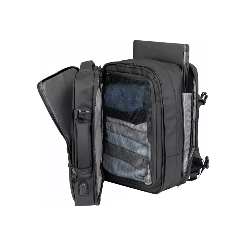 Natec Camel Pro mochila para portátil 17,3 pulgadas, negro (NTO-2116)