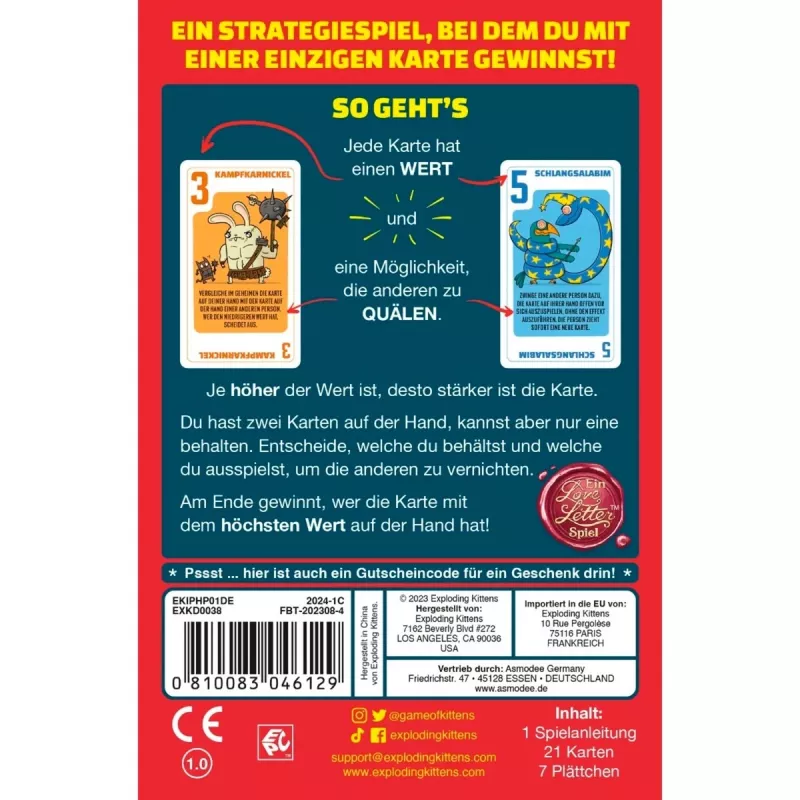 Power Hungry Pets, juego de cartas