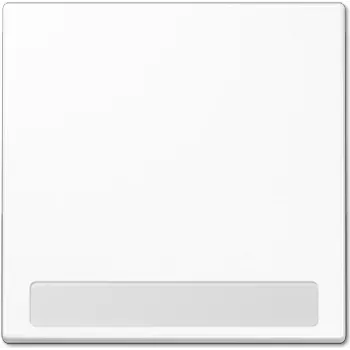 Placa embellecedora para interruptor de pared JUNG LS 990 NA WW — blanco