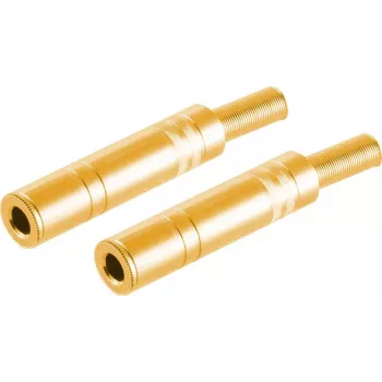Conector de cable ShiverPeaks BS50800-G2 6,3 mm oro hembra 2 uds.