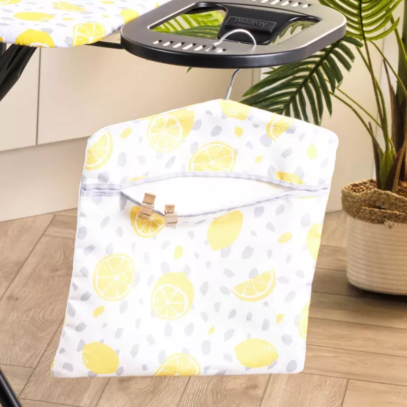 Bolsa para pinzas de ropa Beldray LA032005LEMFEU7 estampado limones – bolsa colgante para pinzas de ropa