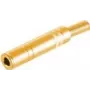 Conector de cable ShiverPeaks BS50400-G 6,3 mm oro hembra