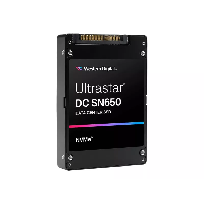 Unidad SSD WESTERN DIGITAL Ultrastar DC SN650 7680 GB U.3 PCIe TLC ISE