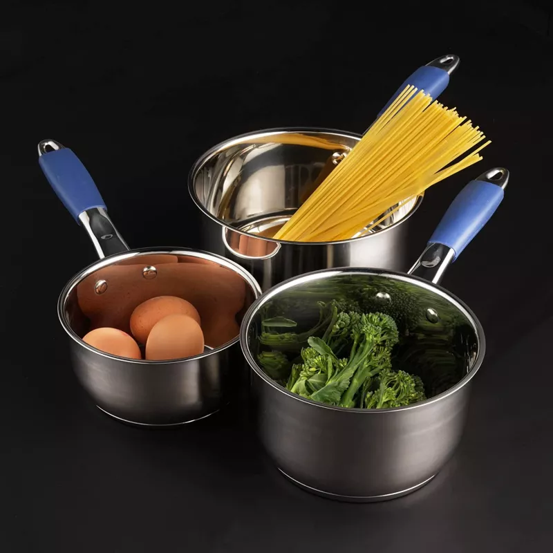 Set de batería de cocina Russell Hobbs RH01178EU 3 piezas, azul