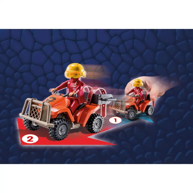 Set Dragons the Nine Realms Icaris Quad Playmobil 71085