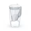 Brita Glass+1 Maxtra Pro Pure Performance jarra filtrante de cristal, 2,5 l totales / 1,5 l filtrados, apta para lavavajillas, gris