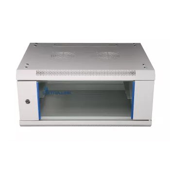 Rack de pared 4U 600x450 gris - Extralink